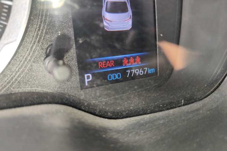 Used Toyota Corolla 2022 TNGA 1.5L CVT Pioneer Edition Odometer Close Up
