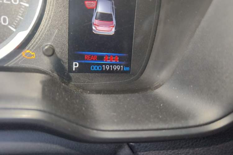 Used Toyota Corolla 2022 Dual-Motor 1.8L E-CVT Pioneer Edition Odometer Close Up