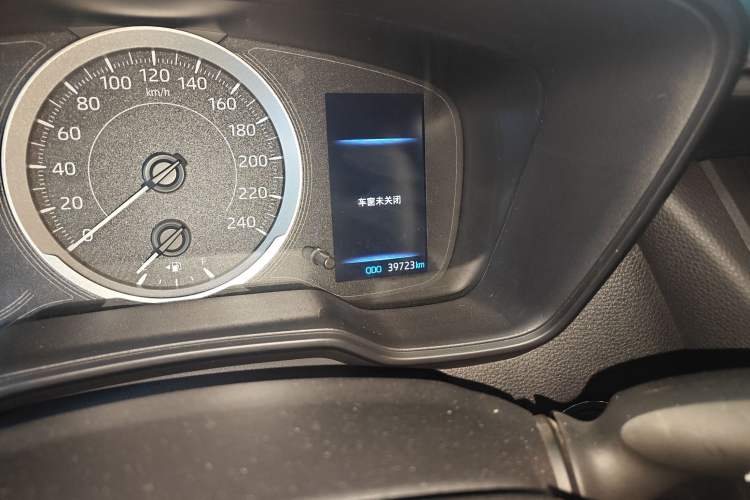 Used Toyota Corolla 2022 1.2T S-CVT Pioneer PLUS Edition Odometer Close Up
