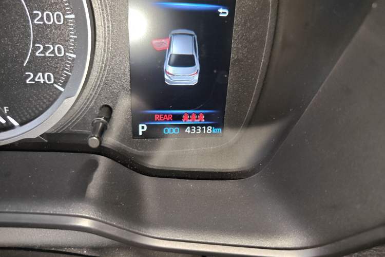 Used Toyota Corolla 2022 TNGA 1.5L CVT Pioneer Edition Odometer Close Up
