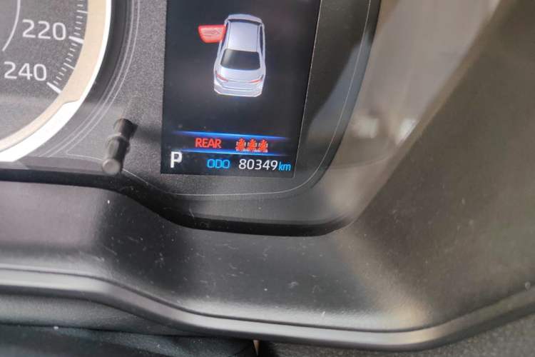 Used Toyota Corolla 2022 TNGA 1.5L CVT Pioneer Edition Odometer Close Up