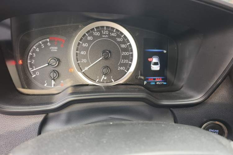 Used Toyota Corolla 2022 1.2T S-CVT Pioneer PLUS Edition Odometer Close Up