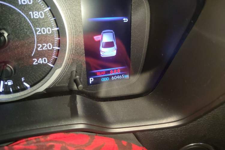 Used Toyota Corolla 2022 1.2T S-CVT Pioneer PLUS Edition Odometer Close Up