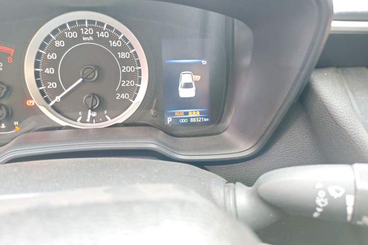 Used Toyota Corolla 2022 TNGA 1.5L CVT Pioneer Edition Odometer Close Up