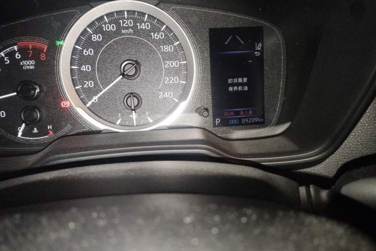Used Toyota Corolla 2022 1.2T S-CVT Pioneer PLUS Edition Odometer Close Up