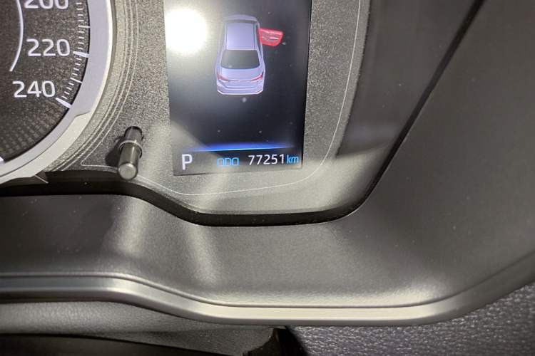 Used Toyota Corolla 2022 TNGA 1.5L CVT Pioneer Edition Odometer Close Up