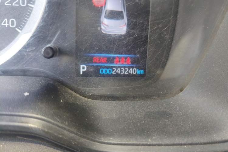 Used Toyota Corolla 2022 1.2T S-CVT Pioneer PLUS Edition Odometer Close Up