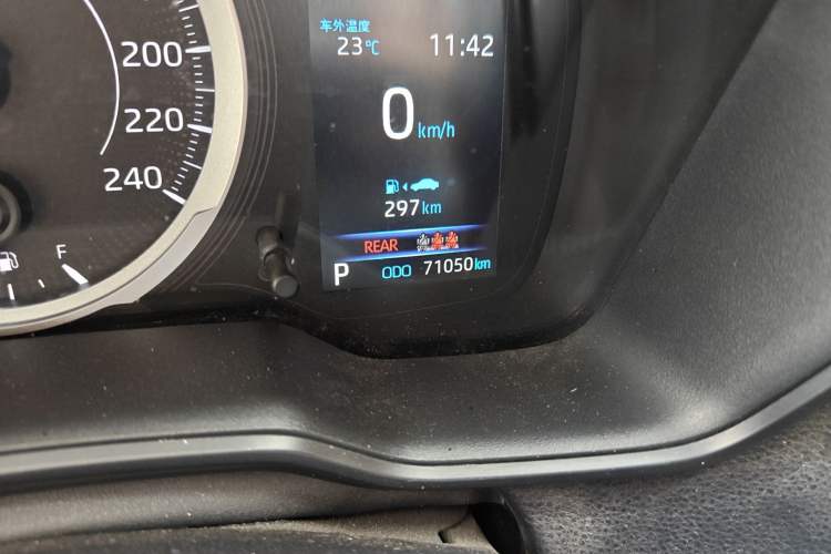 Used Toyota Corolla 2022 TNGA 1.5L CVT Pioneer Edition Odometer Close Up