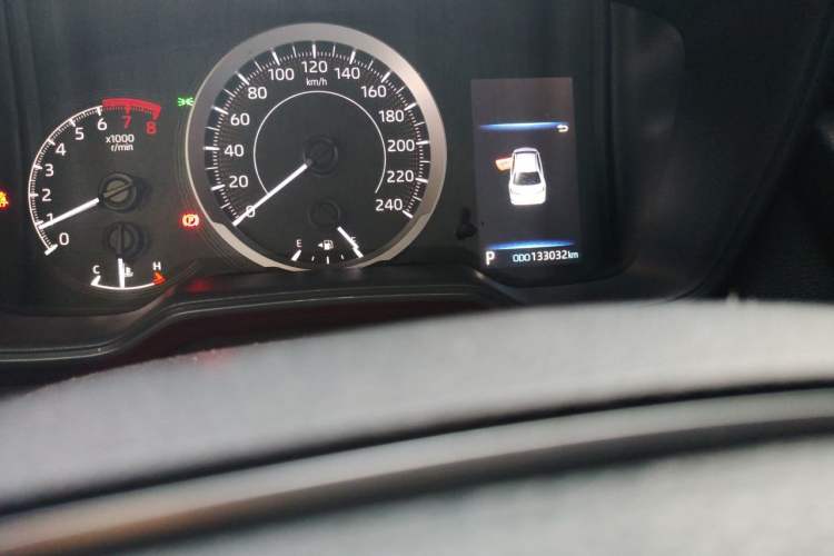 Used Toyota Corolla 2022 1.2T S-CVT Pioneer PLUS Edition Odometer Close Up