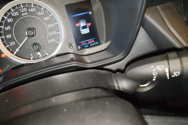 Used Toyota Corolla 2022 1.2T S-CVT Pioneer PLUS Edition Odometer Close Up