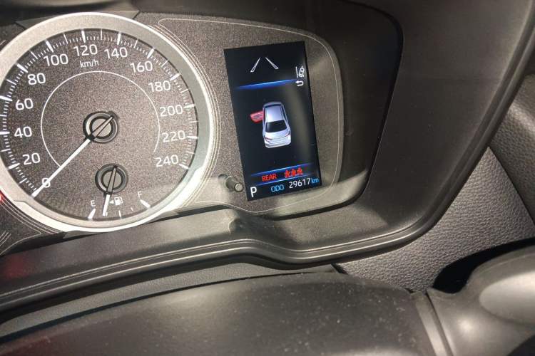 Used Toyota Corolla 2022 1.2T S-CVT Pioneer PLUS Edition Odometer Close Up