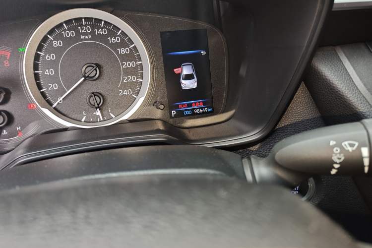 Used Toyota Corolla 2022 1.2T S-CVT Pioneer PLUS Edition Odometer Close Up