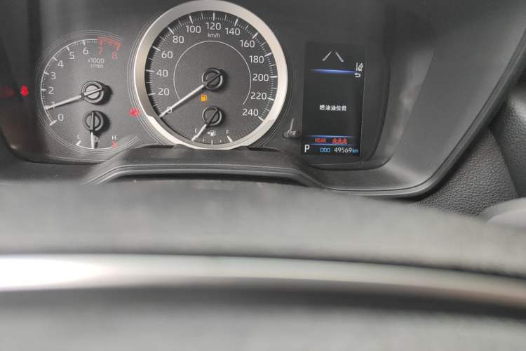 Used Toyota Corolla 2022 TNGA 1.5L CVT Pioneer Edition Odometer Close Up