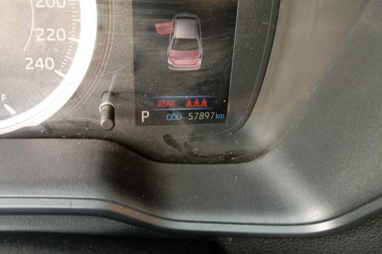 Used Toyota Corolla 2022 TNGA 1.5L CVT Pioneer Edition Odometer Close Up
