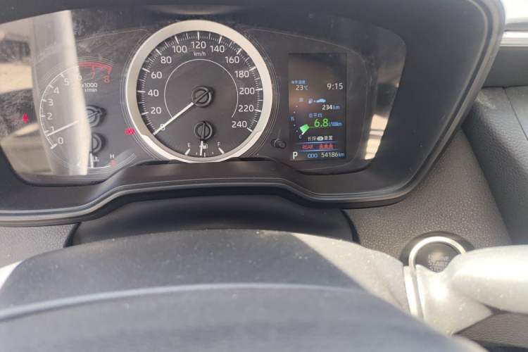 Used Toyota Corolla 2022 1.2T S-CVT Pioneer PLUS Edition Odometer Close Up
