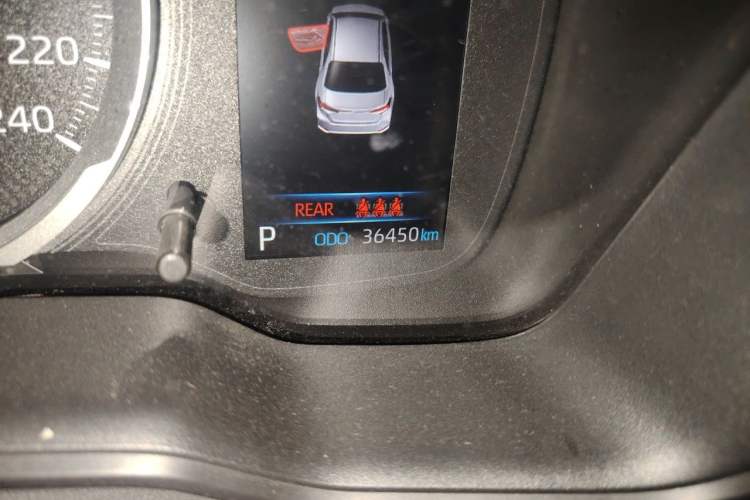 Used Toyota Corolla 2022 1.2T S-CVT Pioneer PLUS Edition Odometer Close Up