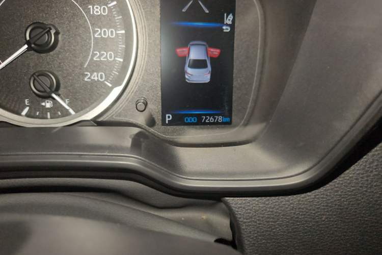Used Toyota Corolla 2022 TNGA 1.5L CVT Pioneer Edition Odometer Close Up