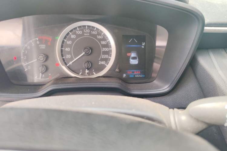 Used Toyota Corolla 2022 1.2T S-CVT Pioneer PLUS Edition Odometer Close Up