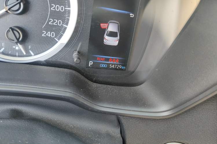 Used Toyota Corolla 2022 1.2T S-CVT Pioneer PLUS Edition Odometer Close Up