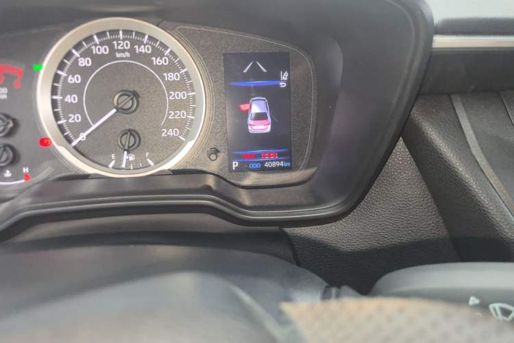 Used Toyota Corolla 2022 TNGA 1.5L CVT Pioneer Edition Odometer Close Up