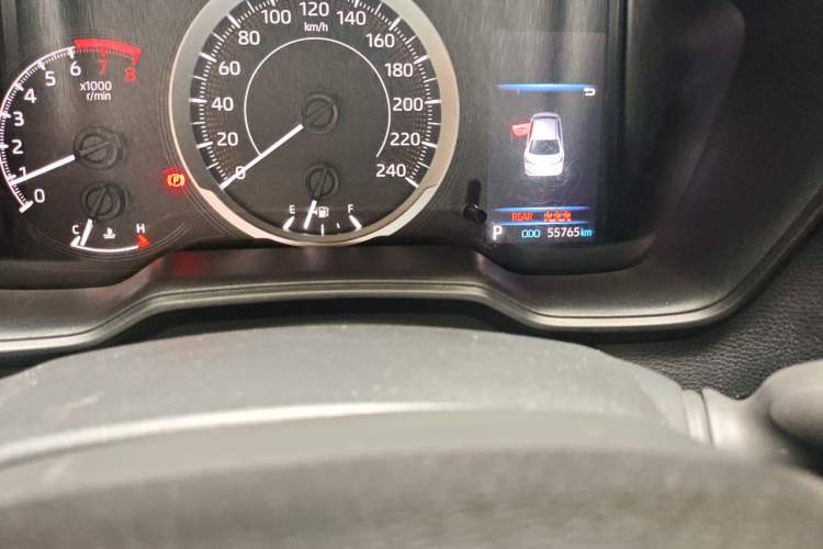 Used Toyota Corolla 2022 1.2T S-CVT Pioneer PLUS Edition Odometer Close Up