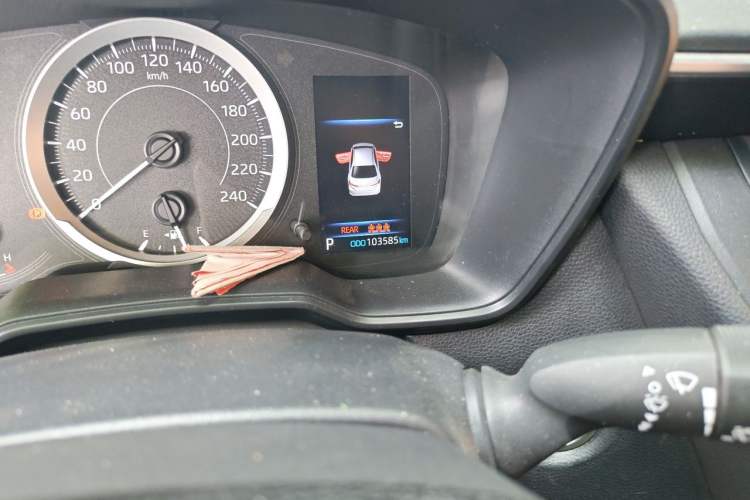 Used Toyota Corolla 2022 1.2T S-CVT Pioneer PLUS Edition Odometer Close Up