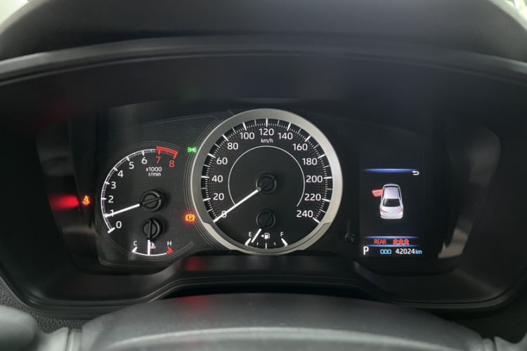 Used Toyota Corolla 2022 TNGA 1.5L CVT Pioneer Edition Odometer Close Up