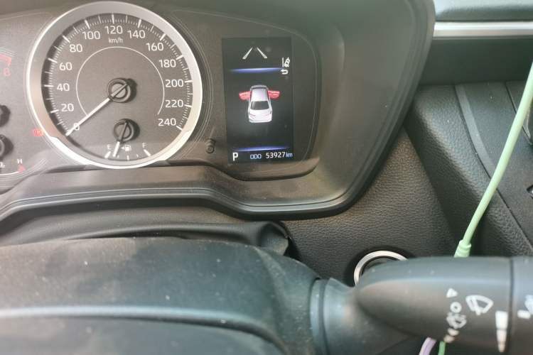 Used Toyota Corolla 2022 1.2T S-CVT Pioneer PLUS Edition Odometer Close Up