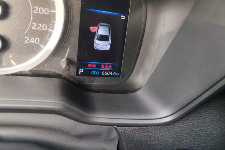 Used Toyota Corolla 2022 1.2T S-CVT Pioneer PLUS Edition Odometer Close Up
