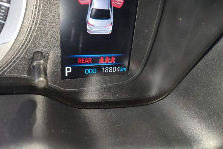 Used Toyota Corolla 2022 1.2T S-CVT Pioneer PLUS Edition Odometer Close Up