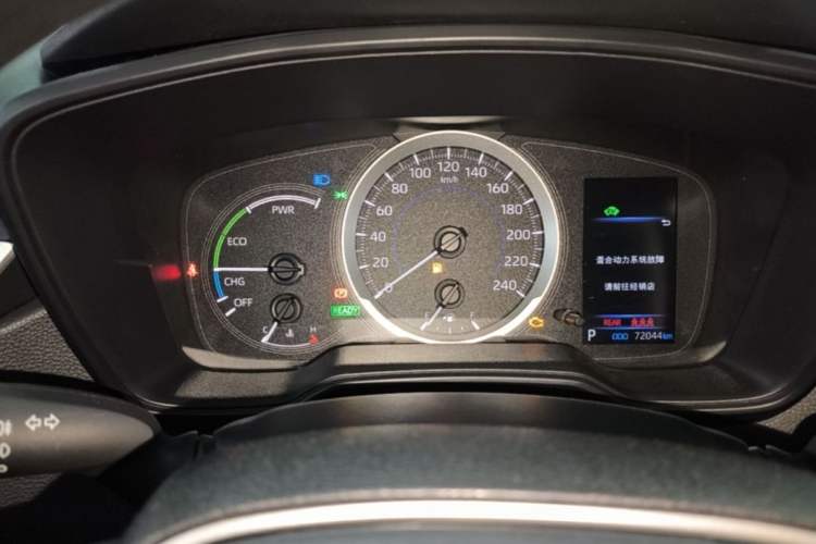 Used Toyota Corolla 2022 Dual-Motor 1.8L E-CVT Pioneer Edition Odometer Close Up