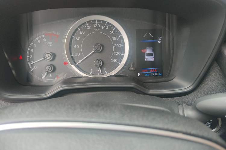 Used Toyota Corolla 2022 1.2T S-CVT Pioneer PLUS Edition Odometer Close Up