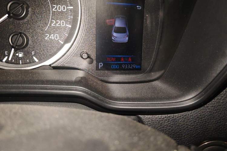 Used Toyota Corolla 2022 1.2T S-CVT Pioneer PLUS Edition Odometer Close Up