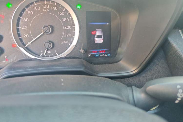 Used Toyota Corolla 2022 1.2T S-CVT Pioneer PLUS Edition Odometer Close Up