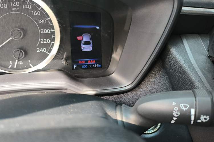 Used Toyota Corolla 2022 1.2T S-CVT Pioneer PLUS Edition Odometer Close Up