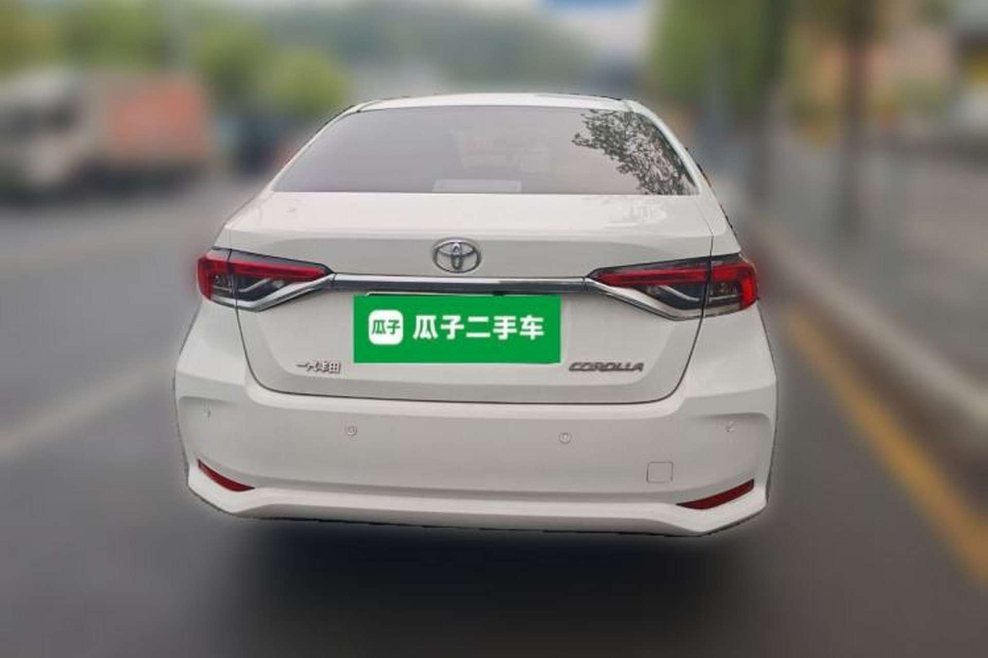 Used Toyota Corolla 2022 TNGA 1.5L CVT Pioneer Edition Rear