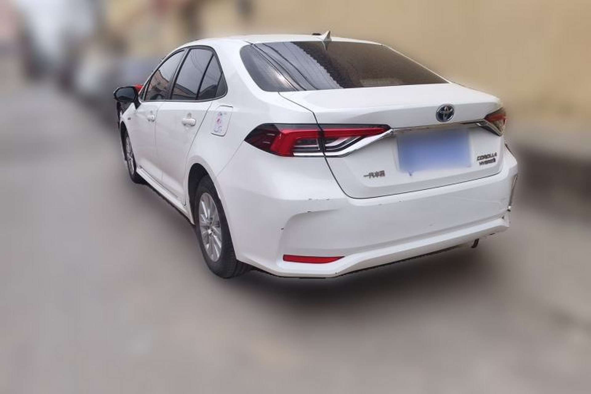 Used Toyota Corolla 2022 Dual-Motor 1.8L E-CVT Pioneer Edition Rear Left 45 Deg