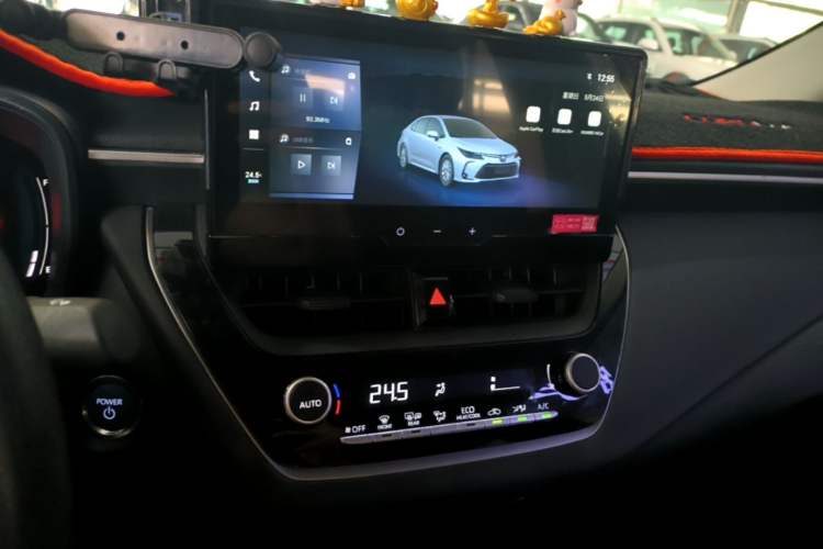 Used Toyota Corolla 2023 1.8L Smart Electric Hybrid Dual-Motor Pioneer Edition Audio And AC Panel