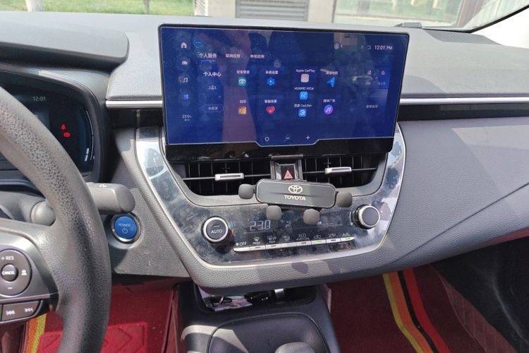 Used Toyota Corolla 2023 1.8L Smart Electric Hybrid Dual-Motor Elite Edition Audio And AC Panel