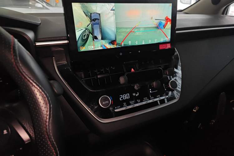 Used Toyota Corolla 2023 1.8L Smart Electric Hybrid Dual-Motor Pioneer Edition Audio And AC Panel