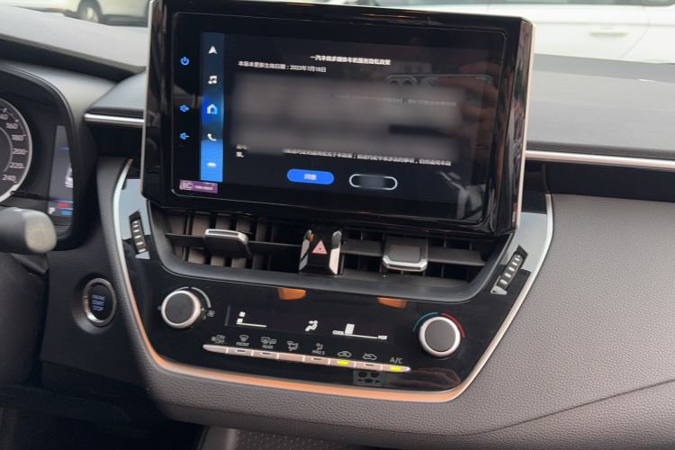 Used Toyota Corolla 2023 1.2T Elite Edition Audio And AC Panel