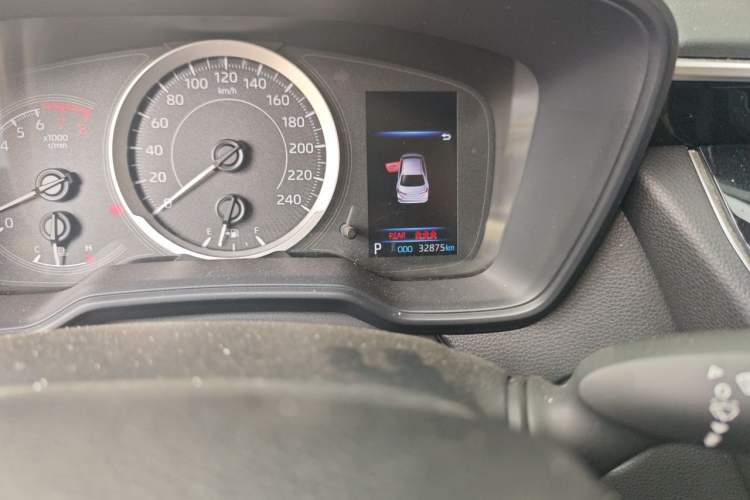 Used Toyota Corolla 2023 1.2T Elite Edition Odometer Close Up