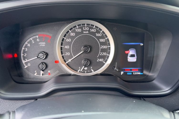 Used Toyota Corolla 2023 1.2T Elite Edition Odometer Close Up