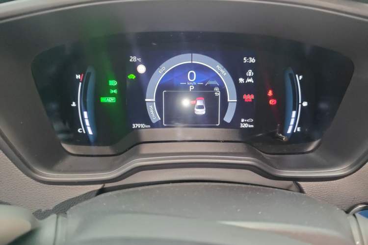 Used Toyota Corolla 2023 1.8L Smart Electric Hybrid Dual-Motor Elite Edition Odometer Close Up