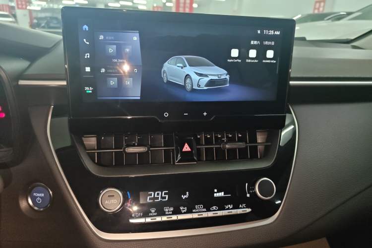Used Toyota Corolla 2023 1.8L Smart Electric Hybrid Dual-Motor Pioneer Edition Audio And AC Panel