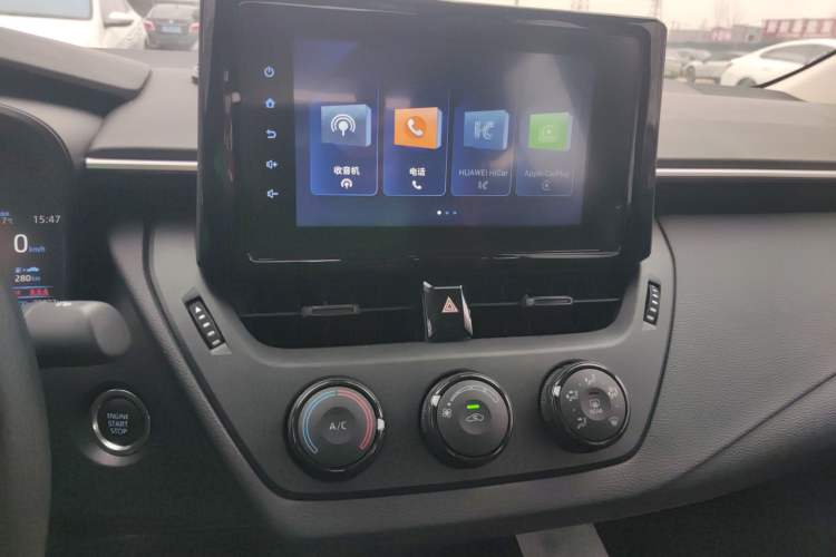 Used Toyota Corolla 2023 1.2T Pioneer Edition Audio And AC Panel