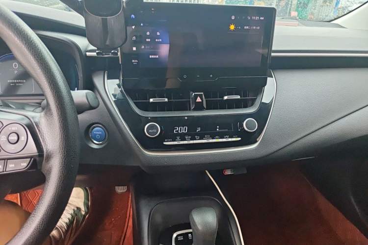Used Toyota Corolla 2023 1.8L Smart Electric Hybrid Dual-Motor Elite Edition Audio And AC Panel