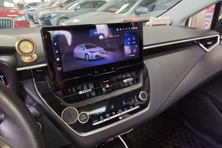 Used Toyota Corolla 2023 1.8L Smart Electric Hybrid Dual-Motor Elite Edition Audio And AC Panel