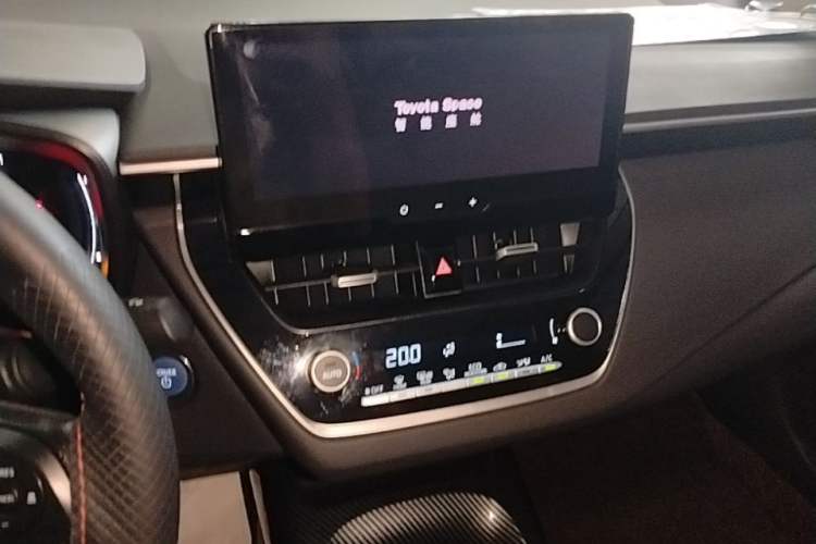 Used Toyota Corolla 2023 1.8L Smart Electric Hybrid Dual-Motor Elite Edition Audio And AC Panel