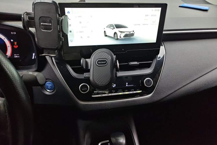 Used Toyota Corolla 2023 1.8L Smart Electric Hybrid Dual-Motor Pioneer Edition Audio And AC Panel